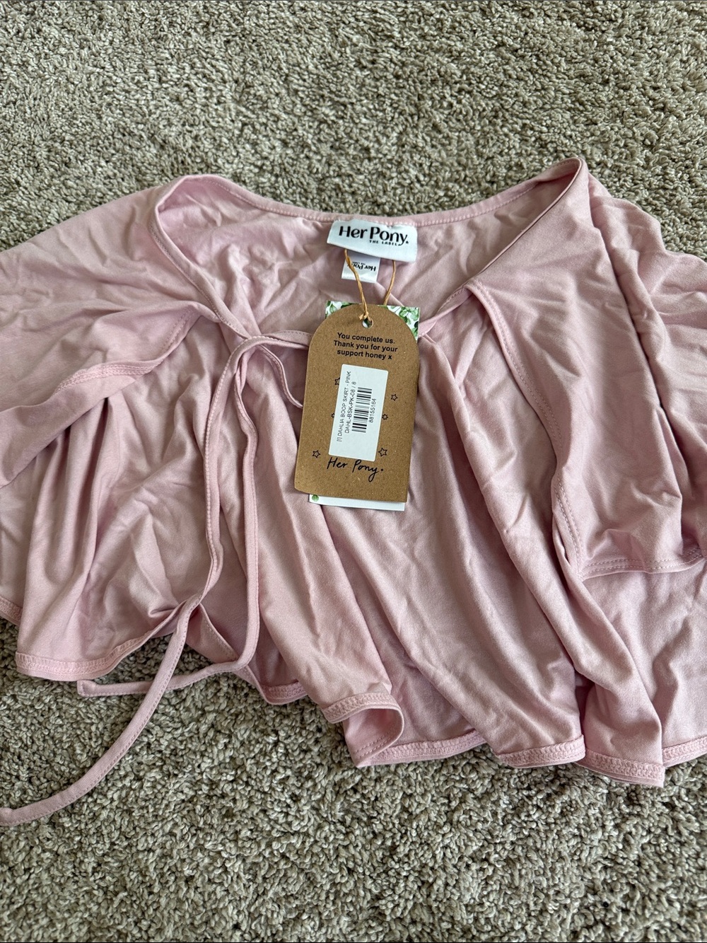 Her Pony Dahlia Boop Skirt NWT AUS 8 US 4